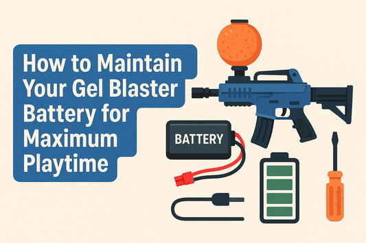 How to Maintain Your Gel Blaster Battery