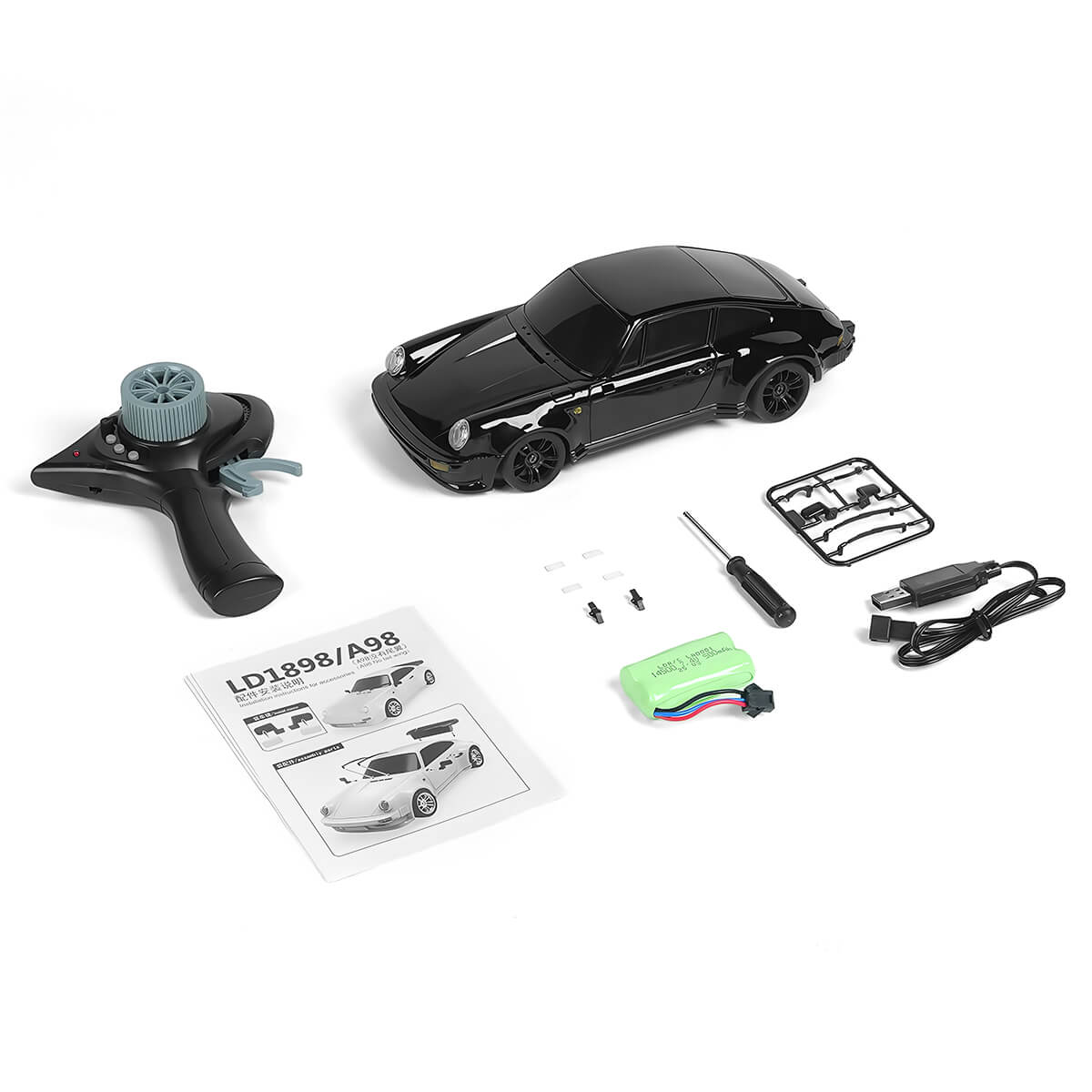 1/18 RC Drift Car with Metal Body and CVT