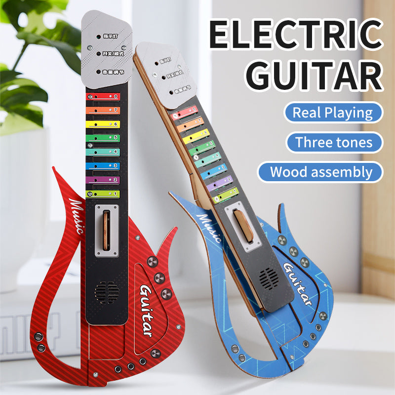 DIY Wooden Electric Guitar Toy - BRRRRT