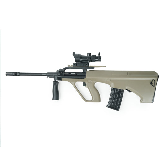 AUG Gel Blaster Full Side View with Conch Scope - BRRRRT