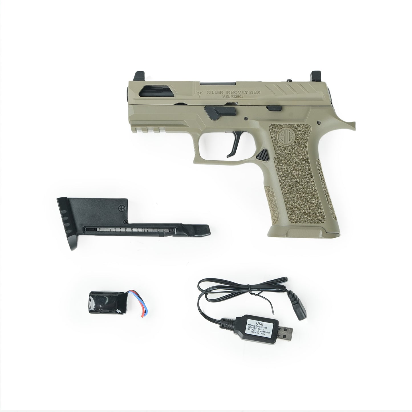 DK05 P320 Semi-Auto Gel Pistol - BRRRRT