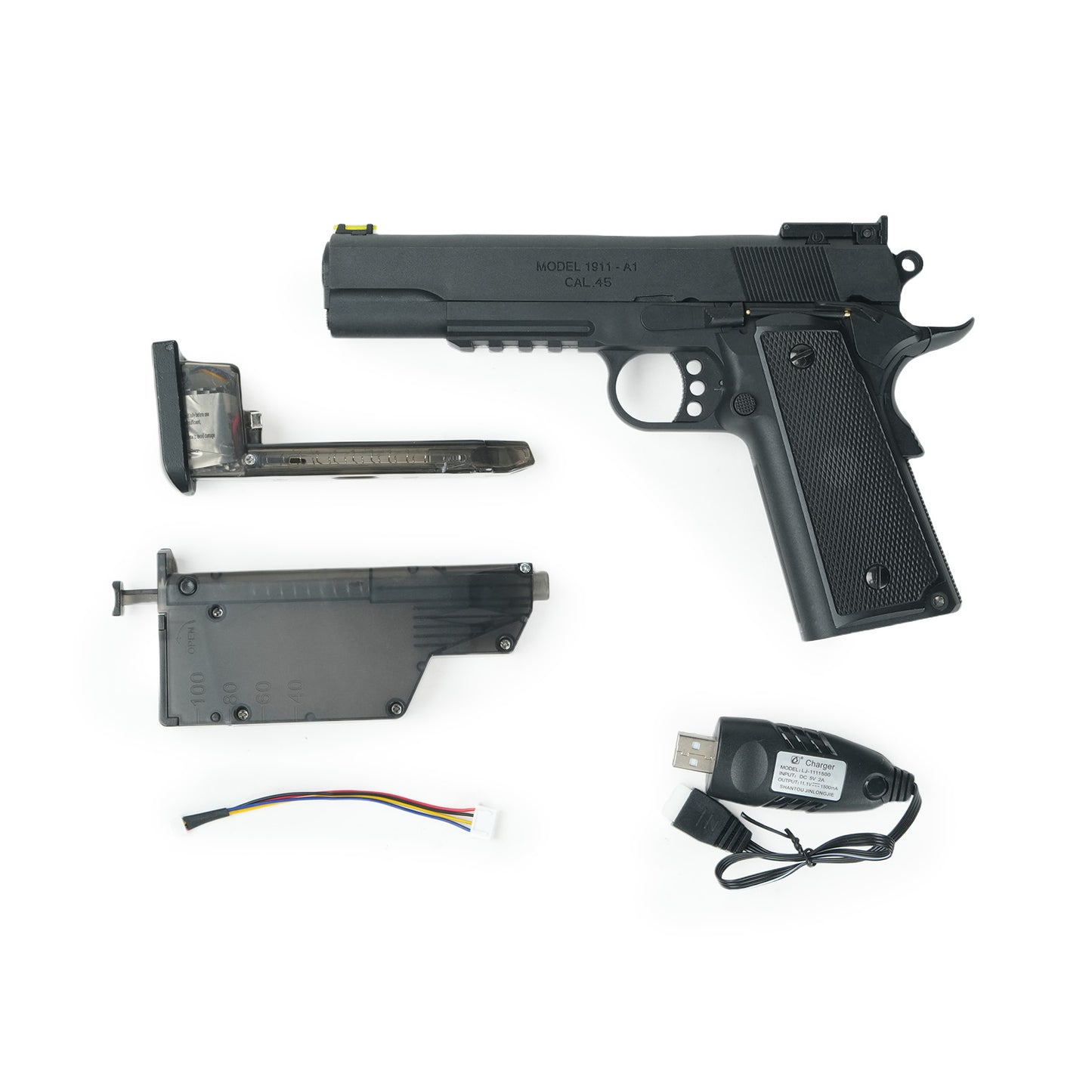 M1911 Toy Gel Gun in Black Finish – BRRRRT