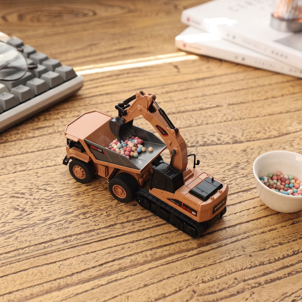 BRRRRT Excavator and Dump Truck
