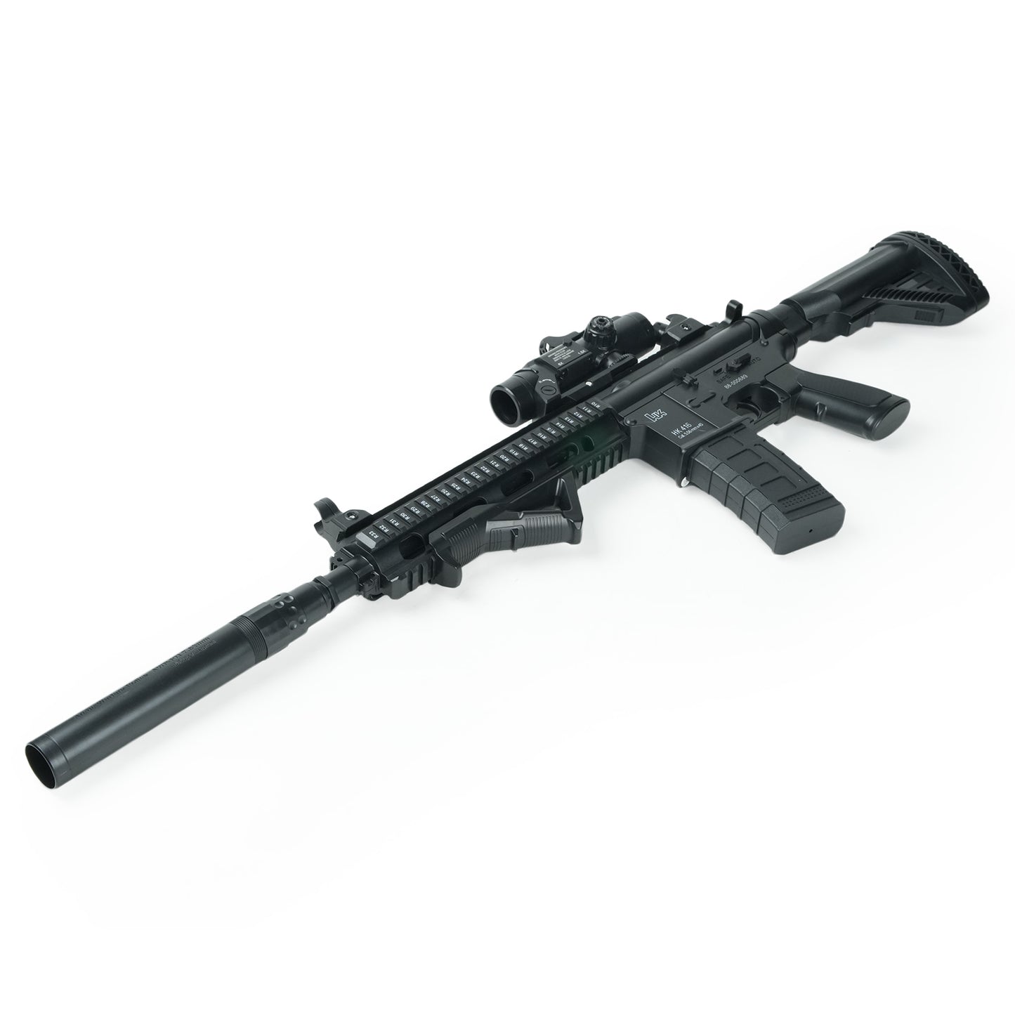 HK416 Gel Blaster Full Accessories Loadout Tactical Customization - BRRRRT