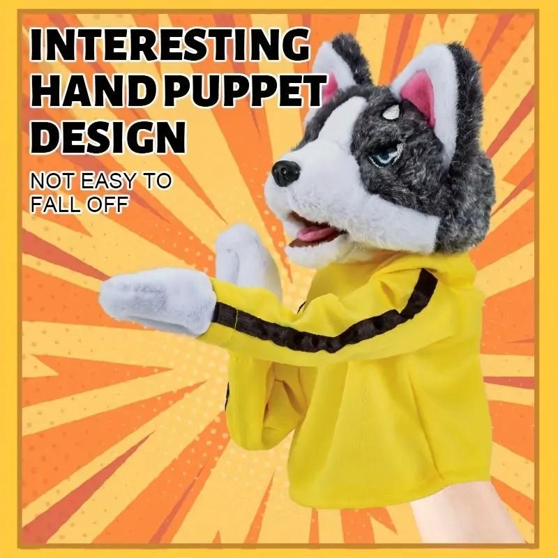 BRRRRT Kung Fu Husky Boxing Hand Puppet with Sounds and Action