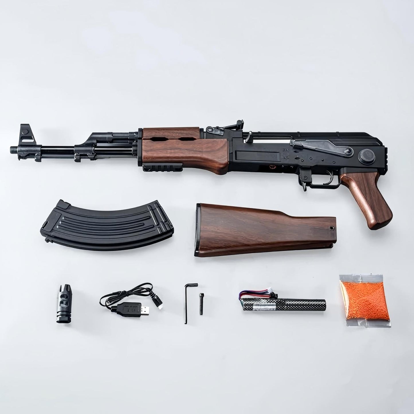 AK47 Gel Blaster Nylon and Metal Build (Pre-Order, Ships on 8/26)