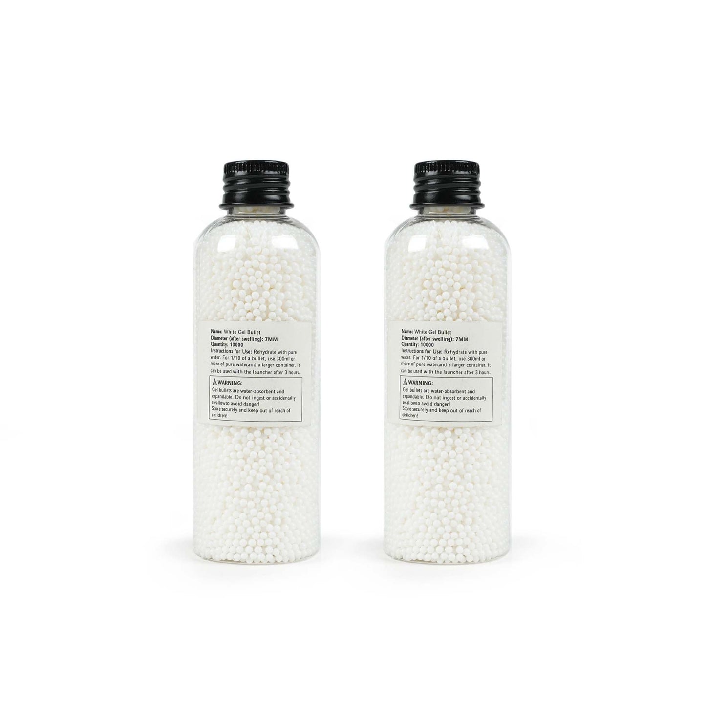 White Hardened Gel Balls