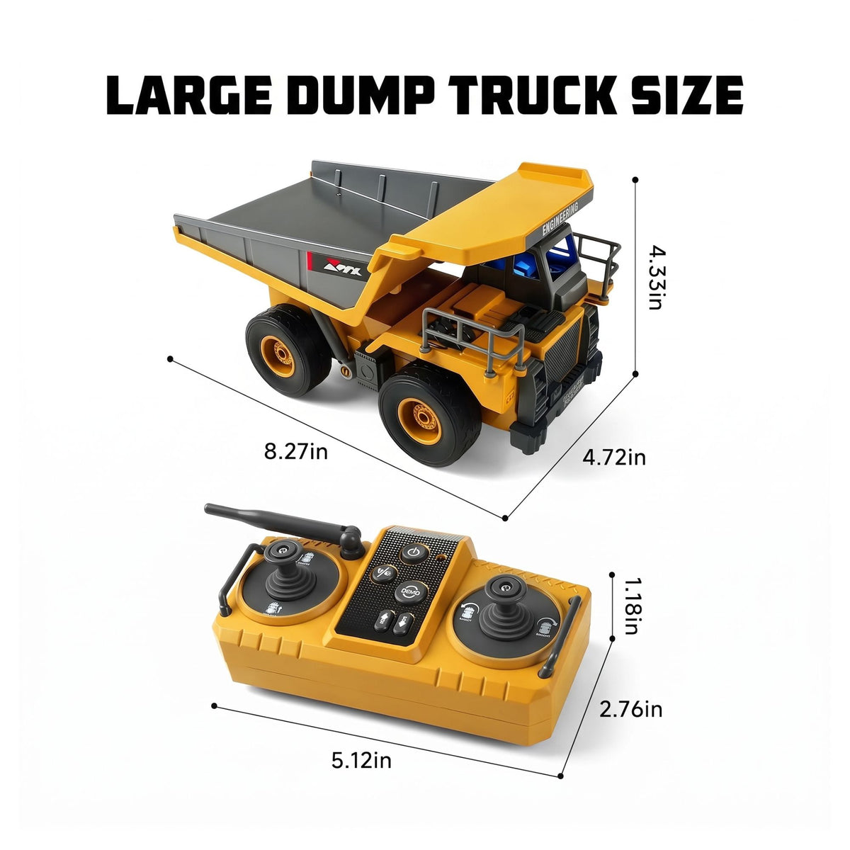 BRRRRT Full-Function RC Dump Truck