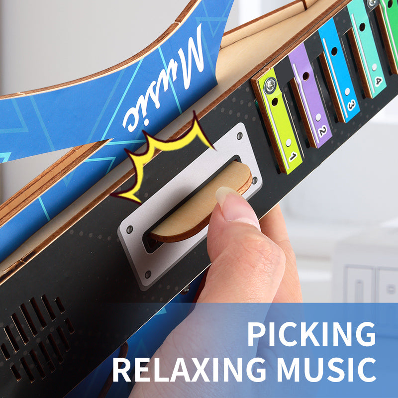 DIY Wooden Electric Guitar Toy - BRRRRT