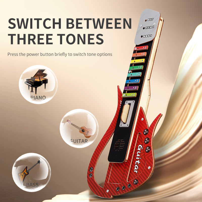 DIY Wooden Electric Guitar Toy - BRRRRT