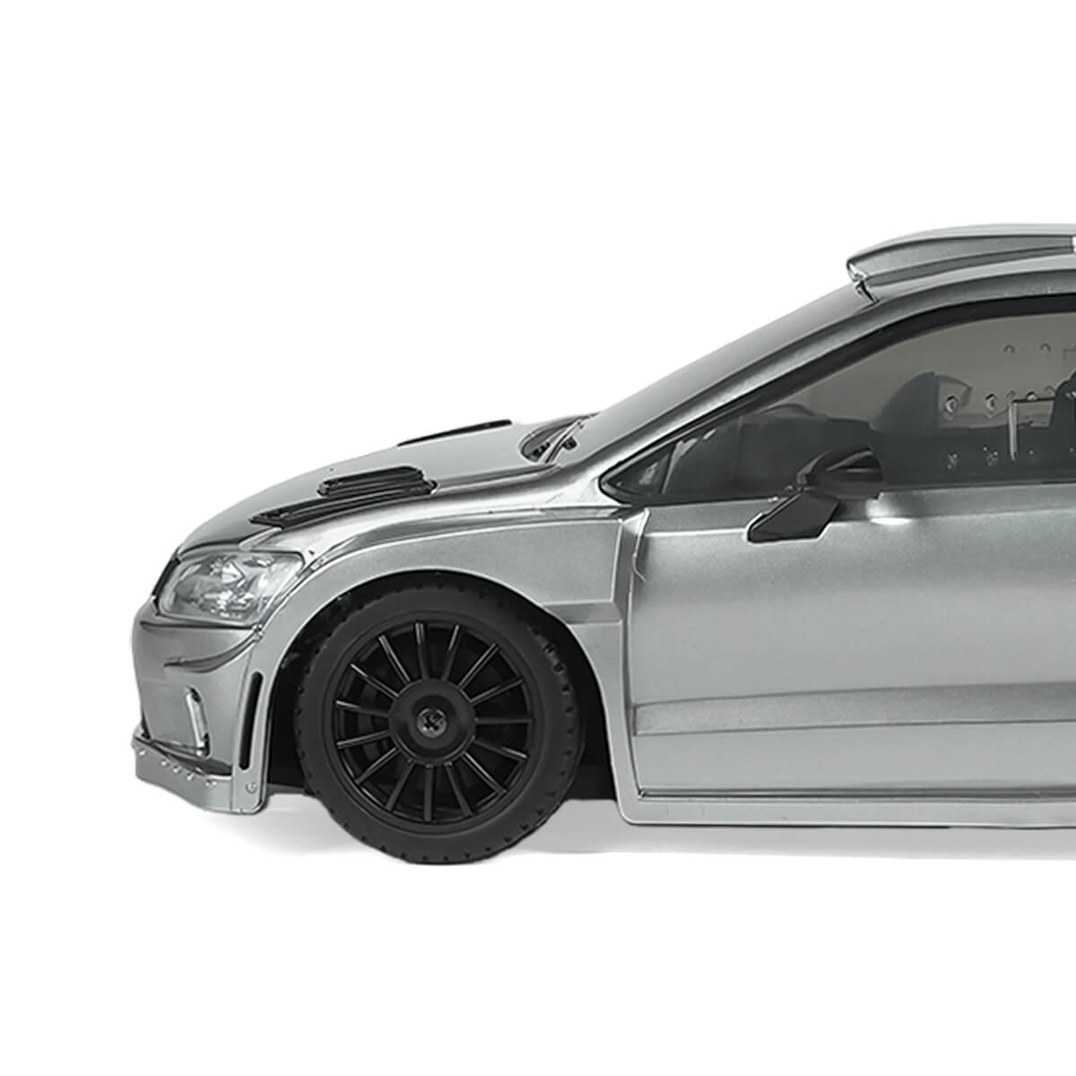 LD2801 RC Drift Wheel And Black Tire Clearance Detail -BRRRRT