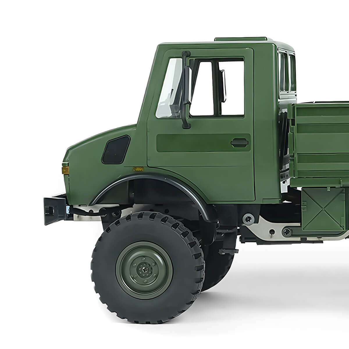 RC Rock Crawler 1/12 Scale Military Green Detailed Front-BRRRRT