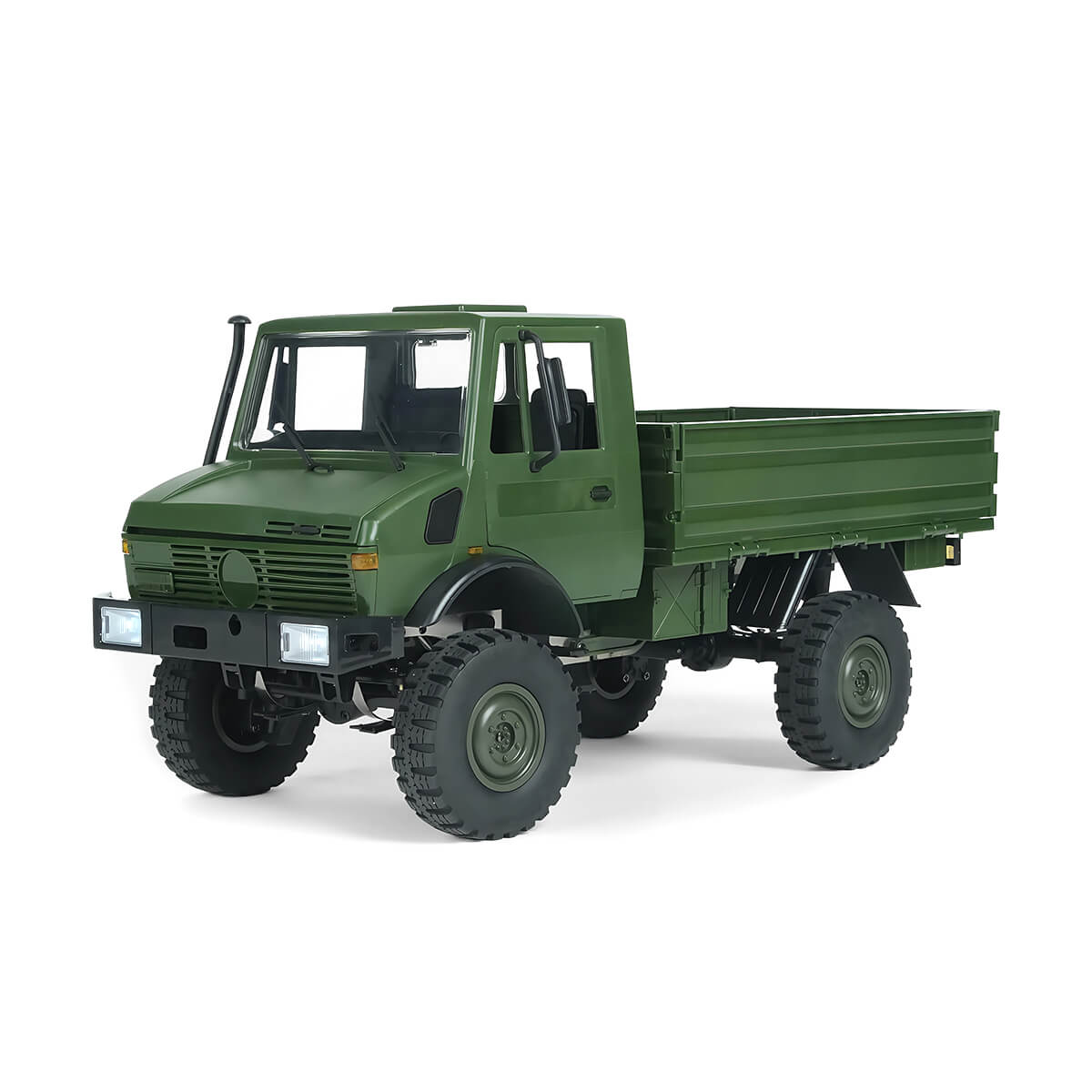 RC Rock Crawler 1/12 Scale Military Off-Road Truck Side Profile-BRRRRT