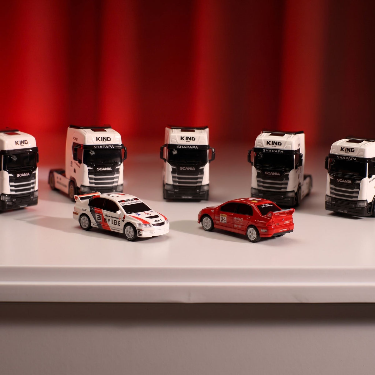 Licensed 1:64 Mitsubishi Lancer Evolution IX WRC RC Drift Car