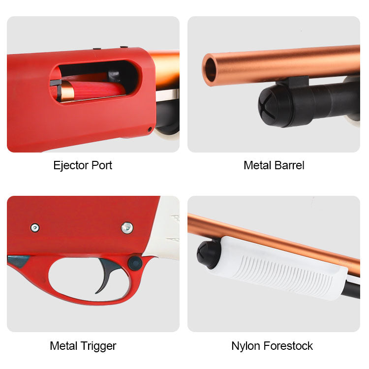 870 Dart Blaster Shotgun 2-in-1 Orbeez Gun