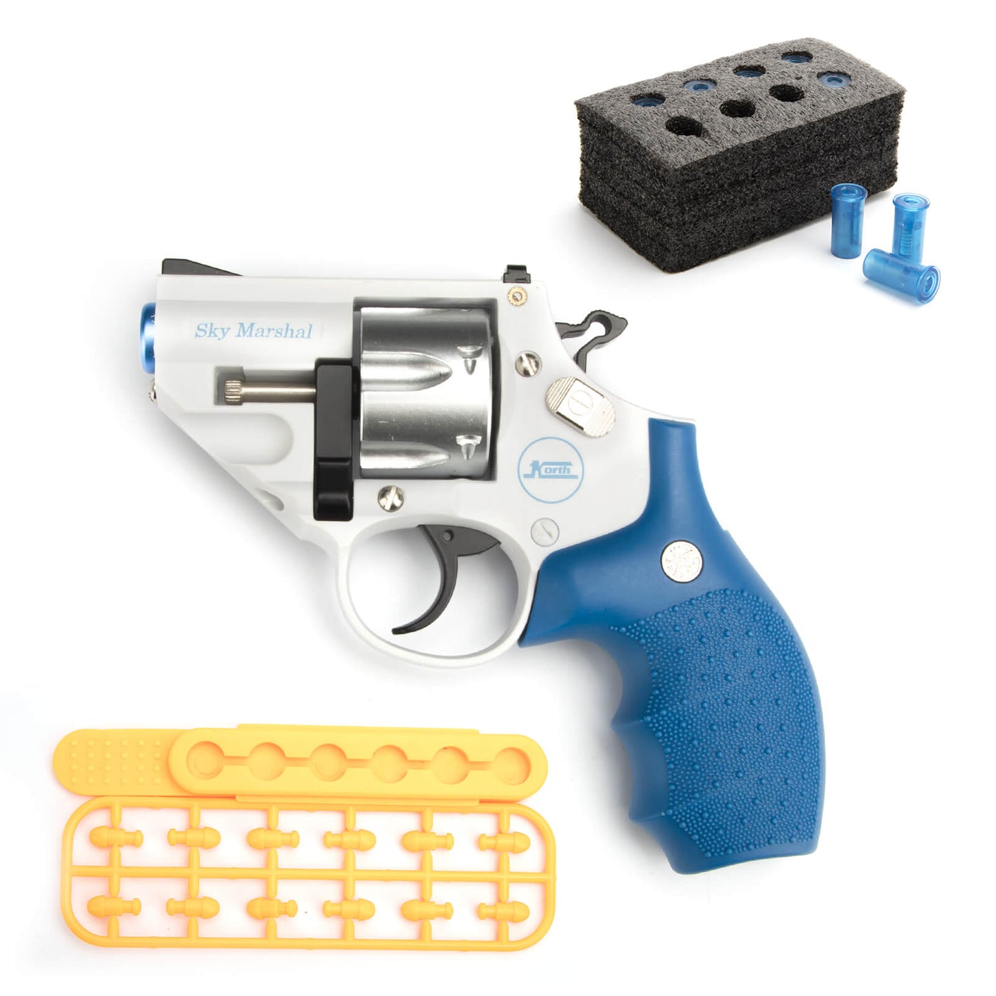 Sky Marshal Double Action Revolver Toy