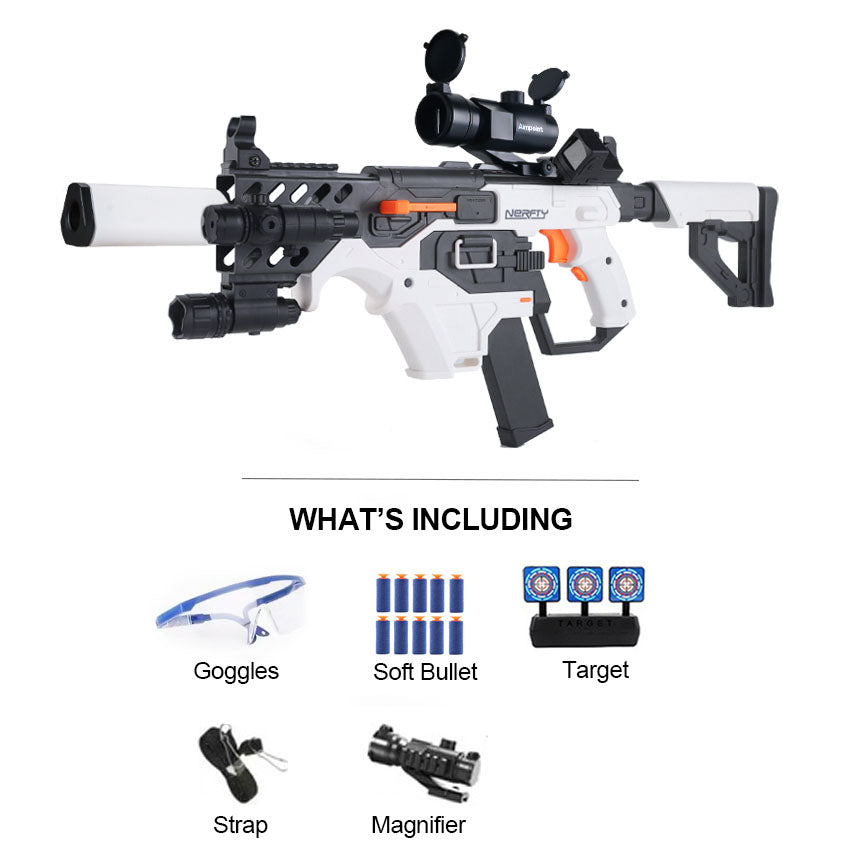 NERFTY Soft Bullet Toy Gun
