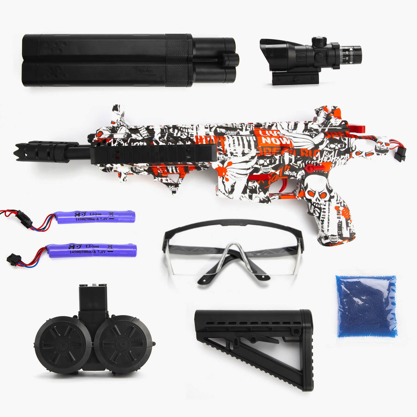 Double Head Orbeez Gun