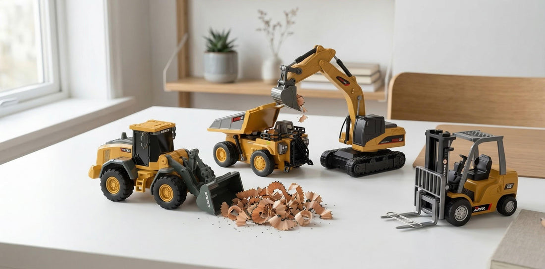 How 1:64 RC Construction Vehicles Work