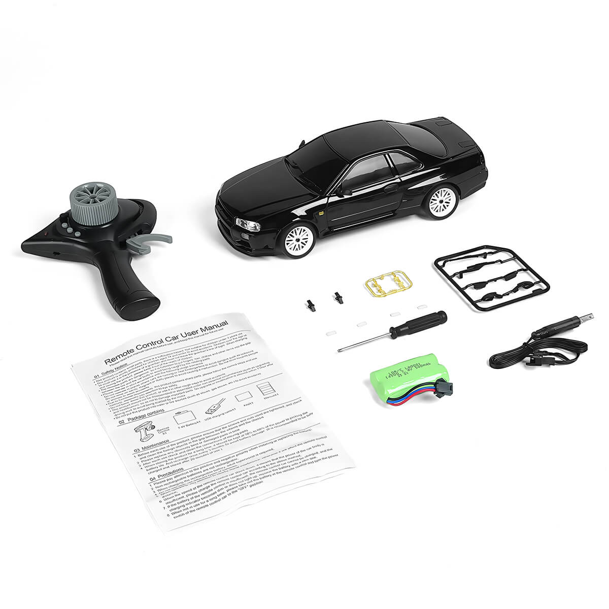 1/18 RC Driftcar mit Metallkarosserie
