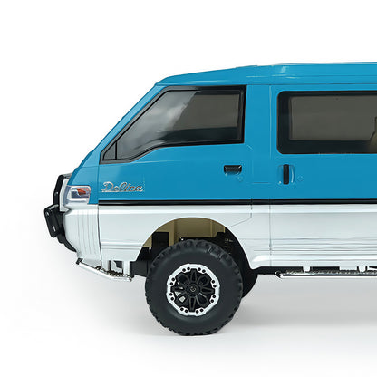 Mitsubishi Delica 1/12 Scale RC Car Dual-Speed Side View
