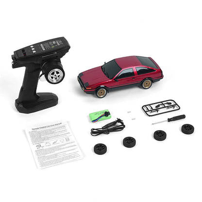 LDRC 1/18 RC Drift Car with Flip-up LED Lights