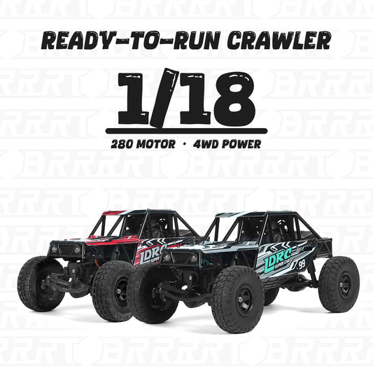 1/18 Scale RTR 4WD RC Rock Crawler 