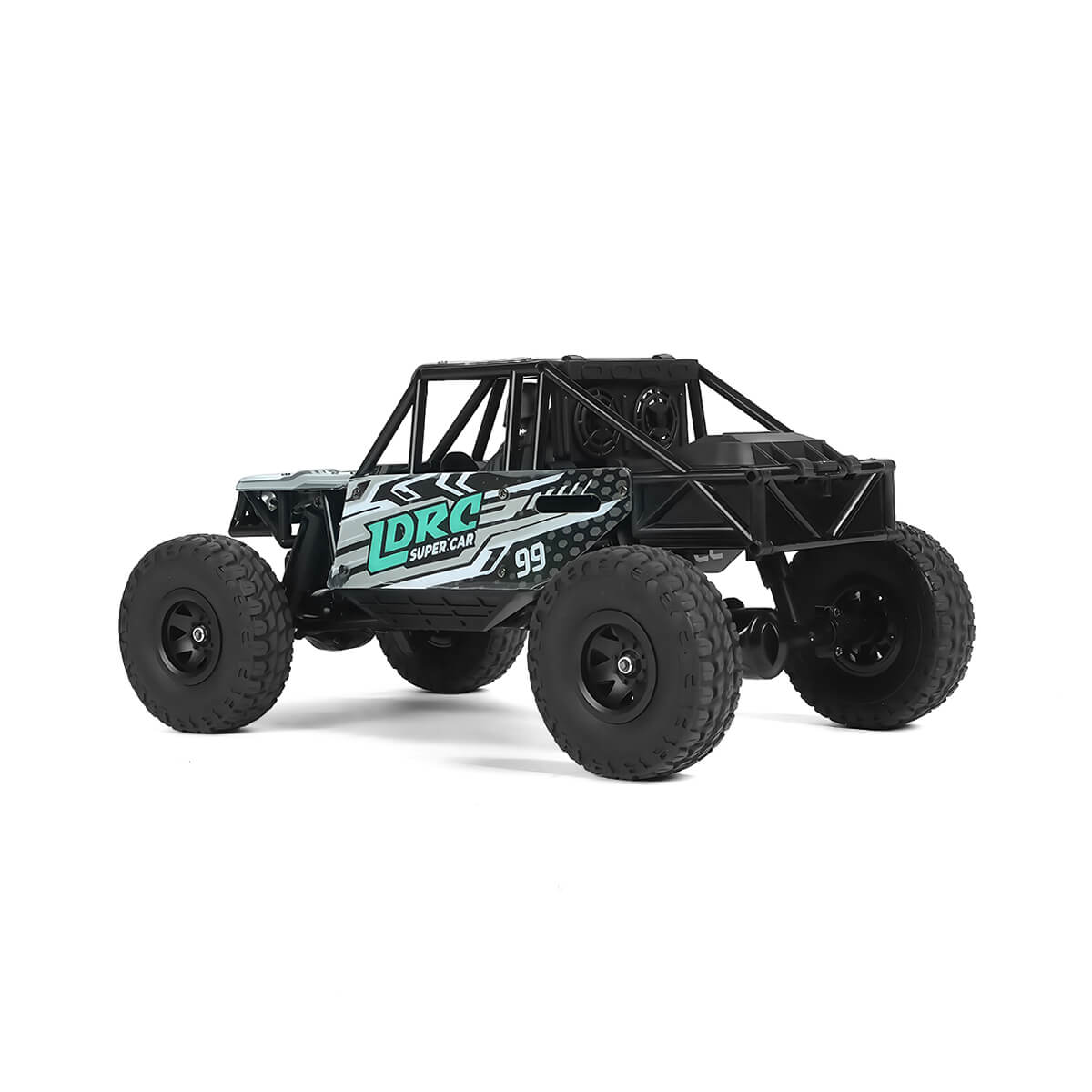 1/18 RTR RC rock crawler with 2.4GHz remote control and battery package