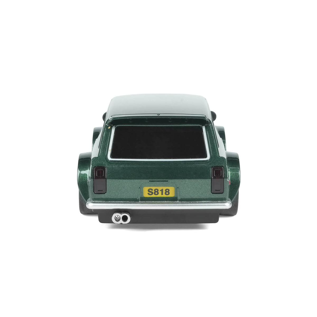 1/24 RC drift car 4WD rear view showing body design and structure on white background – BRRRRT