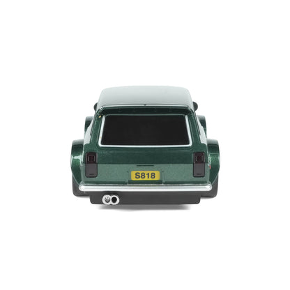 1/24 RC drift car 4WD rear view showing body design and structure on white background – BRRRRT