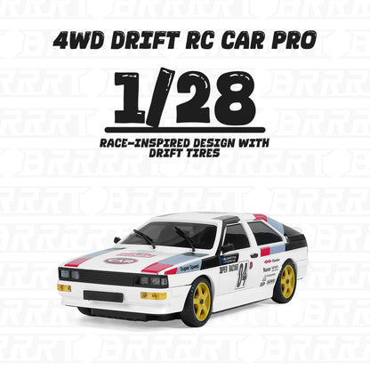 1/28 4WD Drift RC Car Pro - Race-Inspired Design
