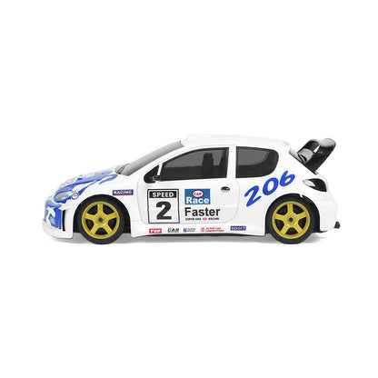 1/28 Pro 4WD Drift Racing RC Car with Gyro Control white racing body