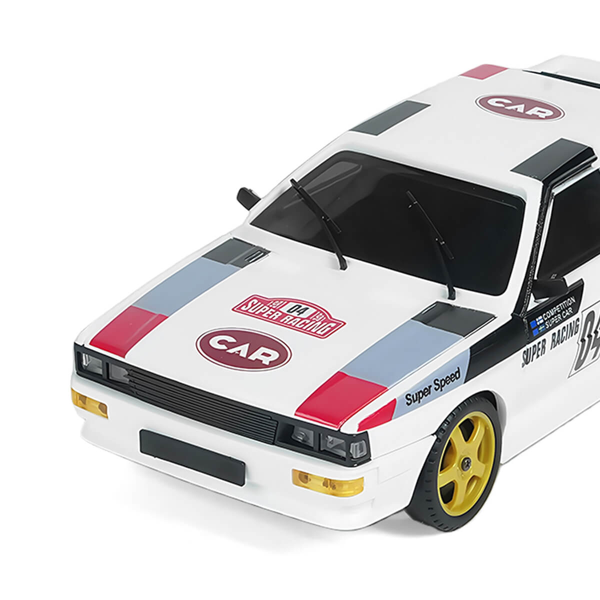 1/28 4WD Drift RC Car Pro Front Close-Up Race-Inspired Styling -BRRRRT