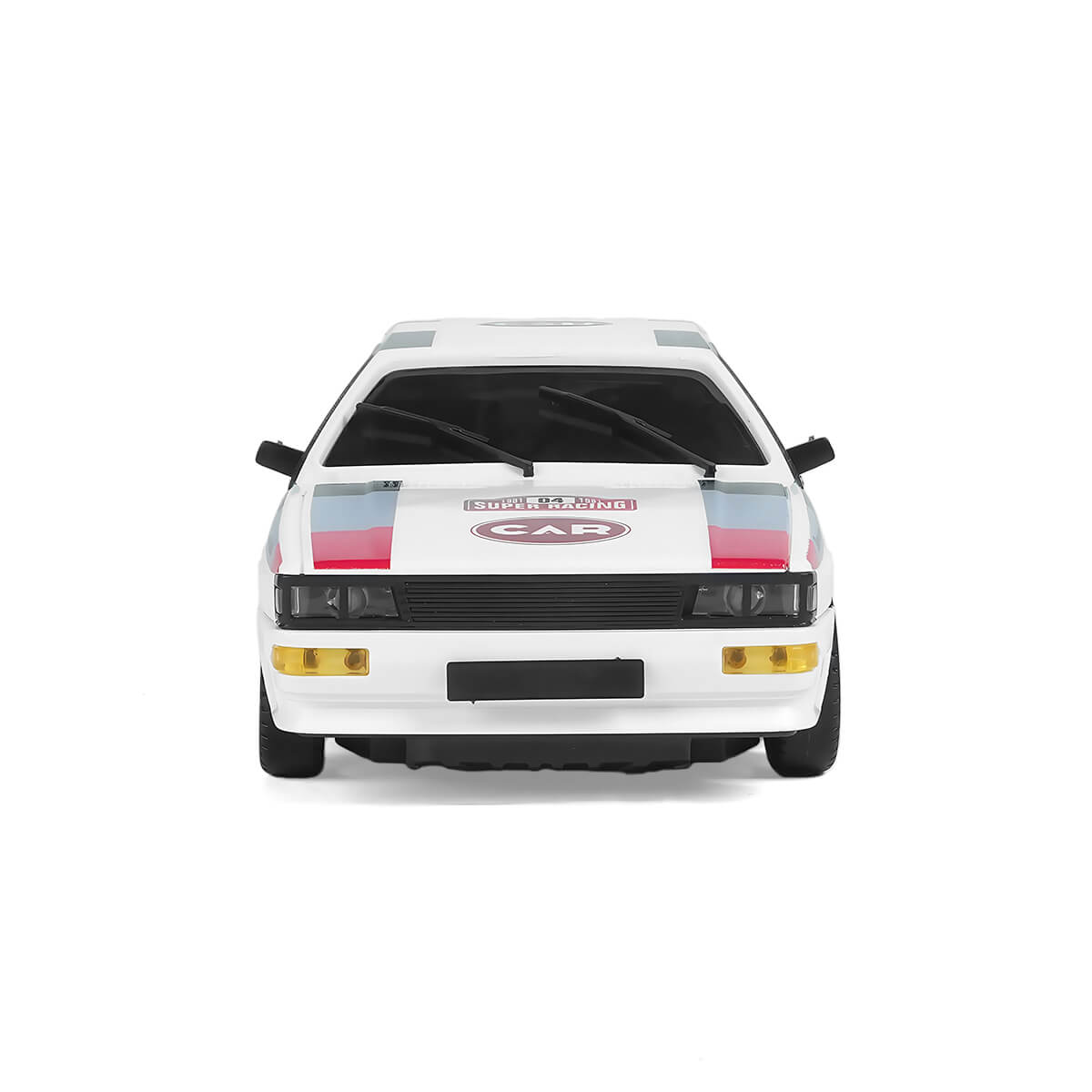 1/28 4WD Drift RC Car Pro Front View With Black Accent Panels -BRRRRT