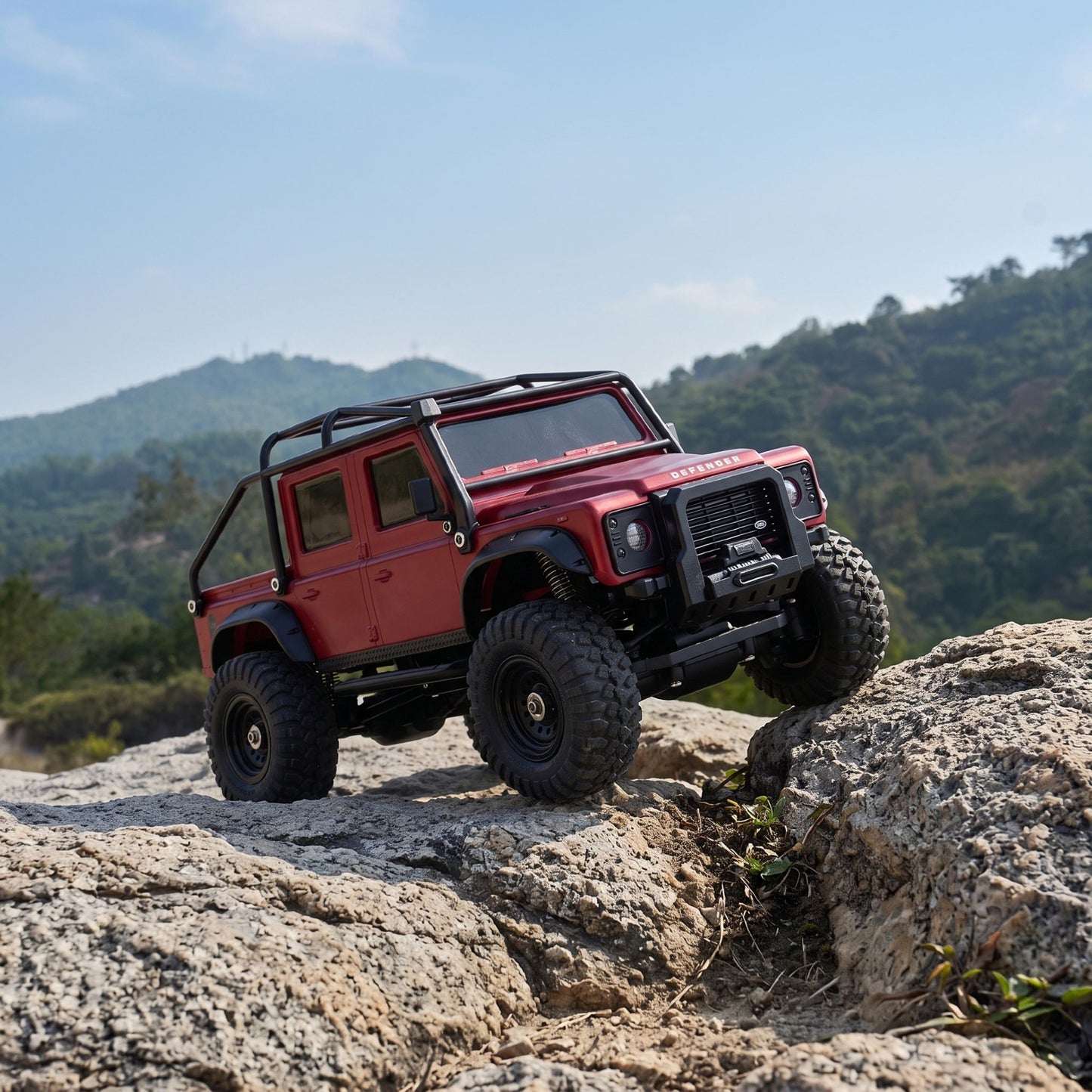 Licensed 1:43 Land Rover 110 Full-Proportional RC Crawler Car RTR