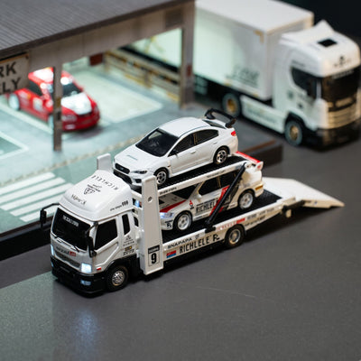 1/64 Scale Double-Deck RC Car Carrier Truck - BRRRRT