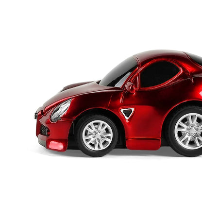 1/72 Mini Racing RC Car red left details