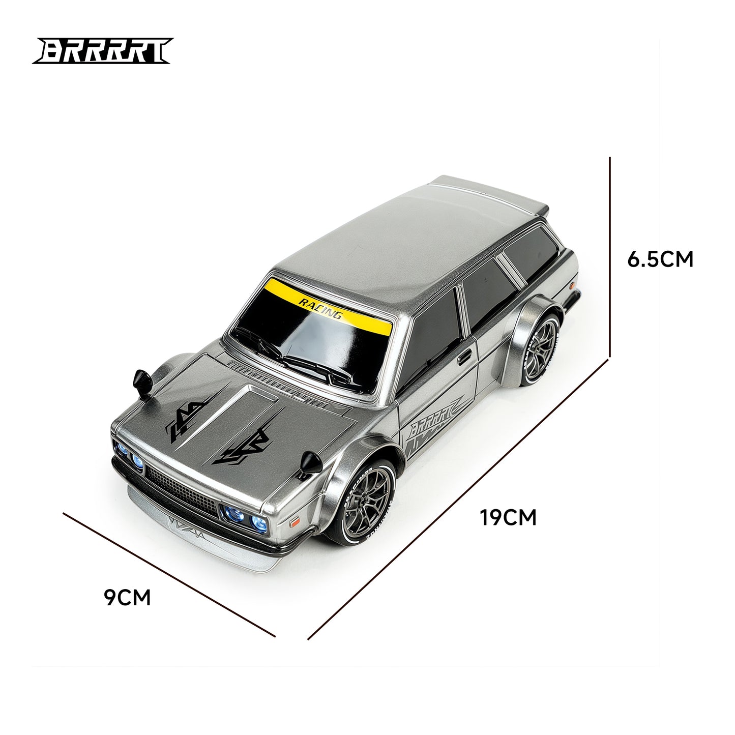 BRRRRT 1/24 Scale 4WD RC Drift Car