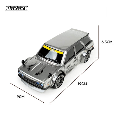 1/24 Scale 4WD RC Drift Car Remote Control Detailed View -BRRRRT
