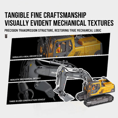 8-Channel Full Proportional RC Excavator feature