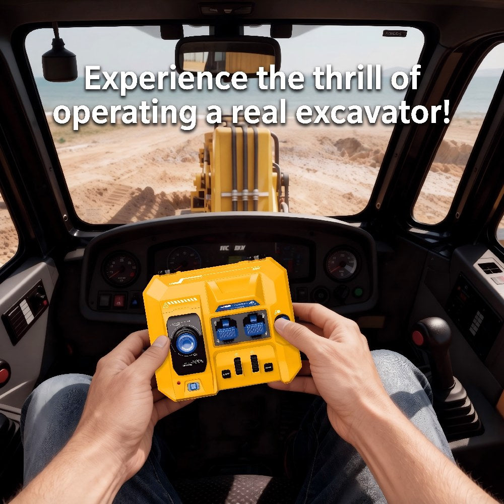8-Channel Full Proportional RC Excavator real