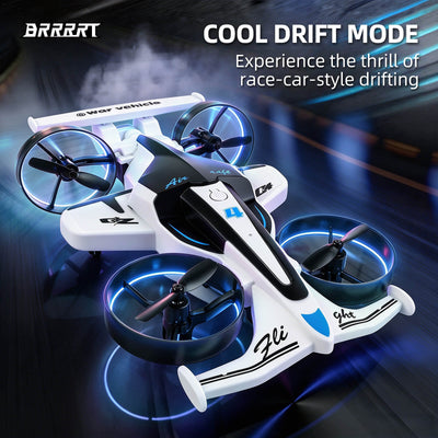 Flying & Drifting Remote Control Airplane with 360° Flip Stunts COOL DRIFT MODE -BRRRRT