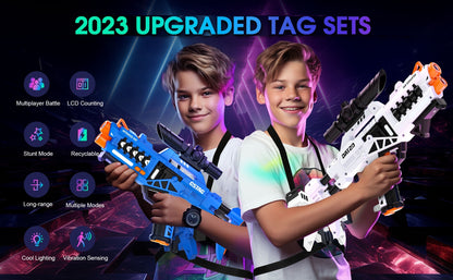 Hot Bee Kapalı Lazer Etiket Oyuncağı 4 Set