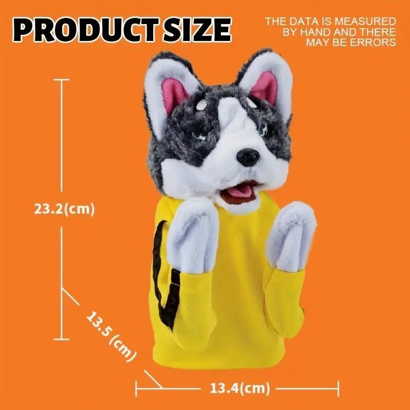 BRRRRT Kung Fu Husky Boxing Hand Puppet with Sounds and Action