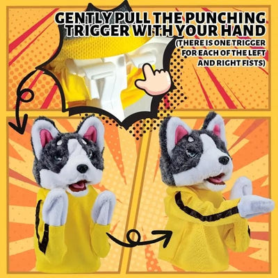Kung Fu Husky Boxing Puppet