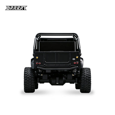 Licensed 1:43 Land Rover 110 Full-Proportional RC Crawler Car RTR black back