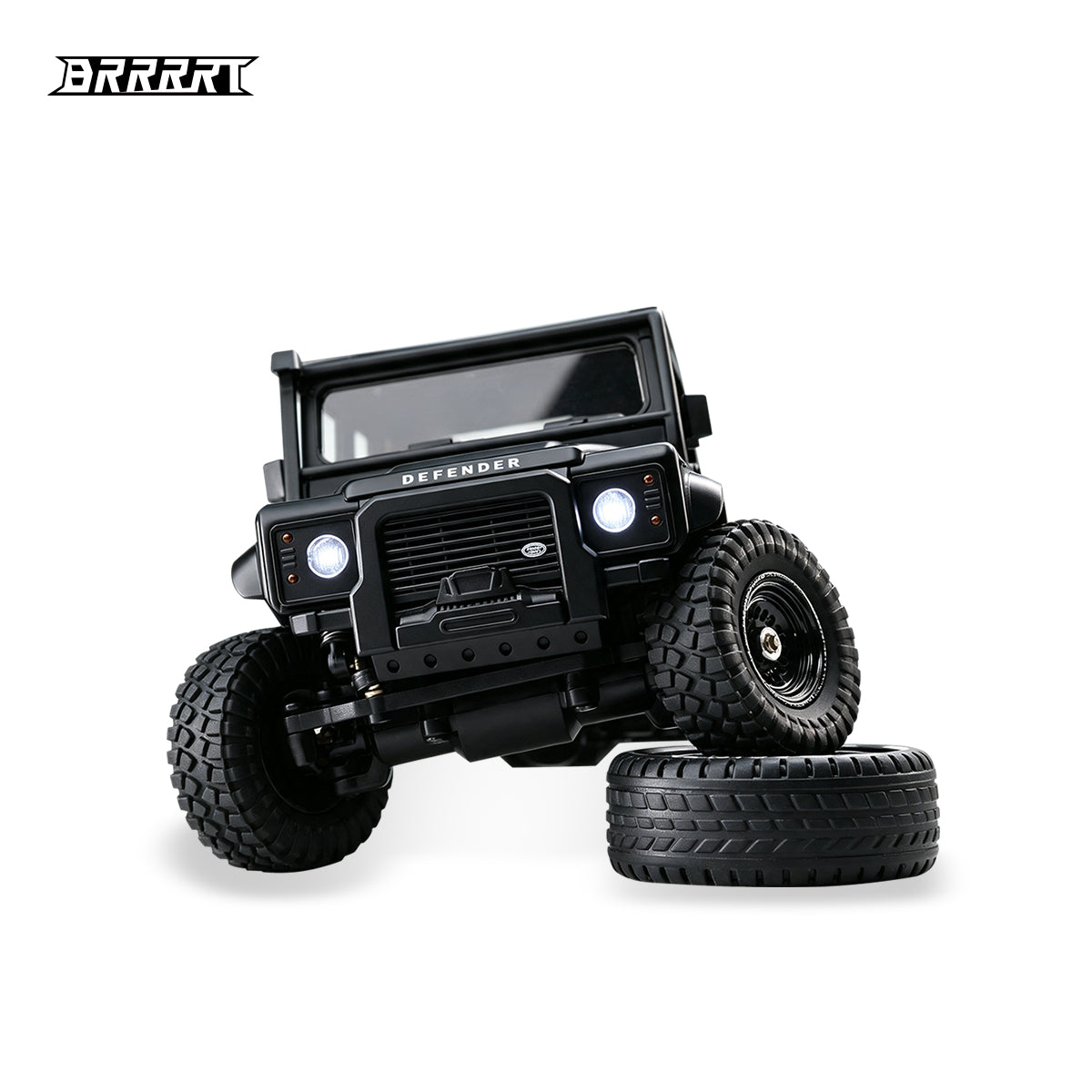 Licensed 1:43 Land Rover 110 Full-Proportional RC Crawler Car RTR