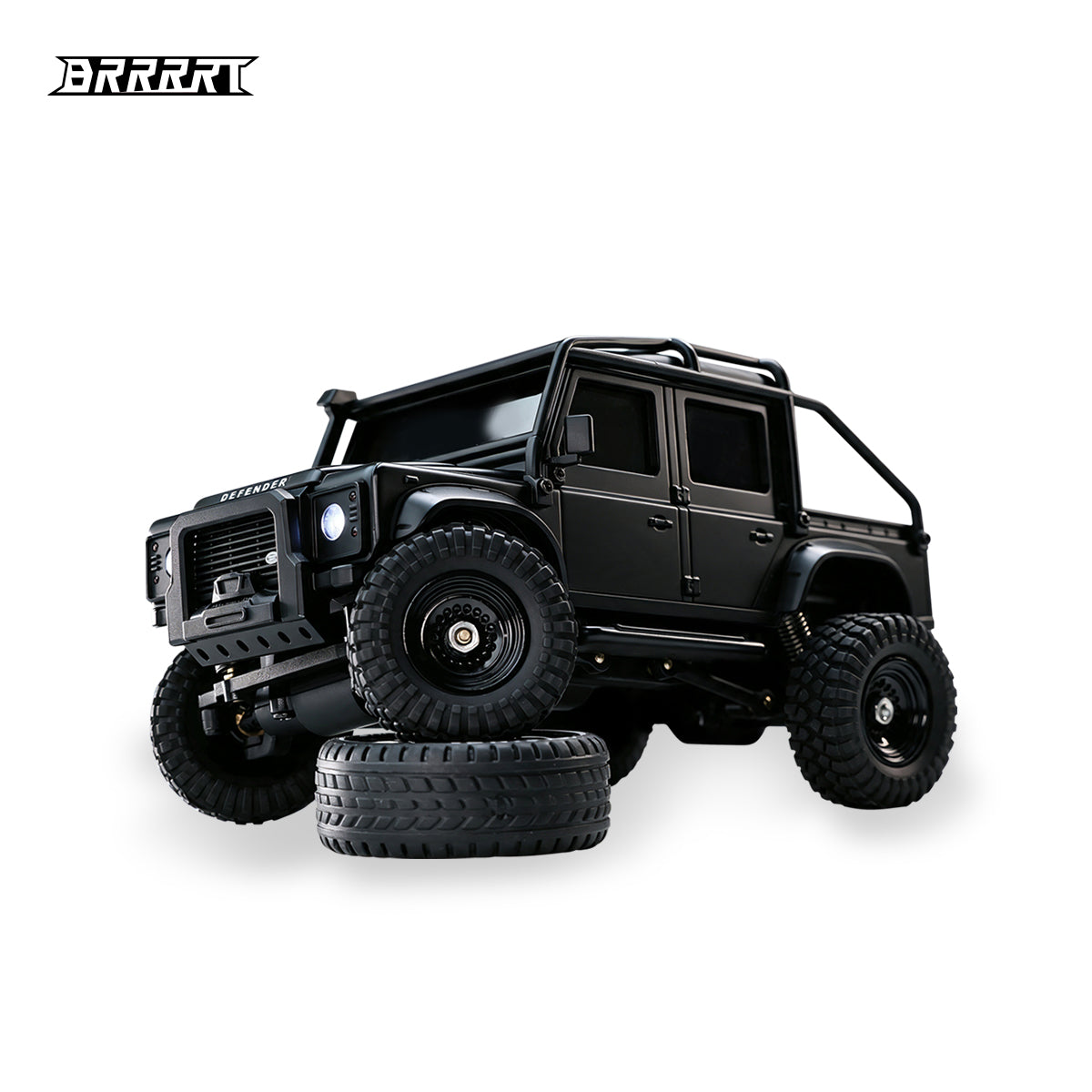 Licensed 1:43 Land Rover 110 Full-Proportional RC Crawler Car RTR