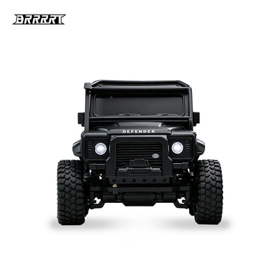 Licensed 1:43 Land Rover 110 Full-Proportional RC Crawler Car RTR black front