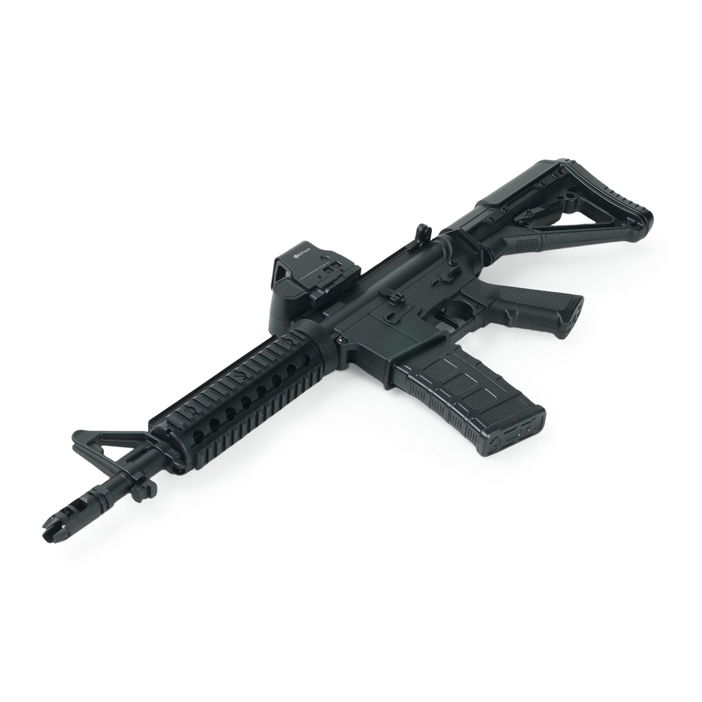 M4A1 Gel Blaster Complete View – Fully assembled M4A1 Gel Blaster showcasing its realistic military-style design  -BRRRRT